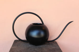 Black Watering Can