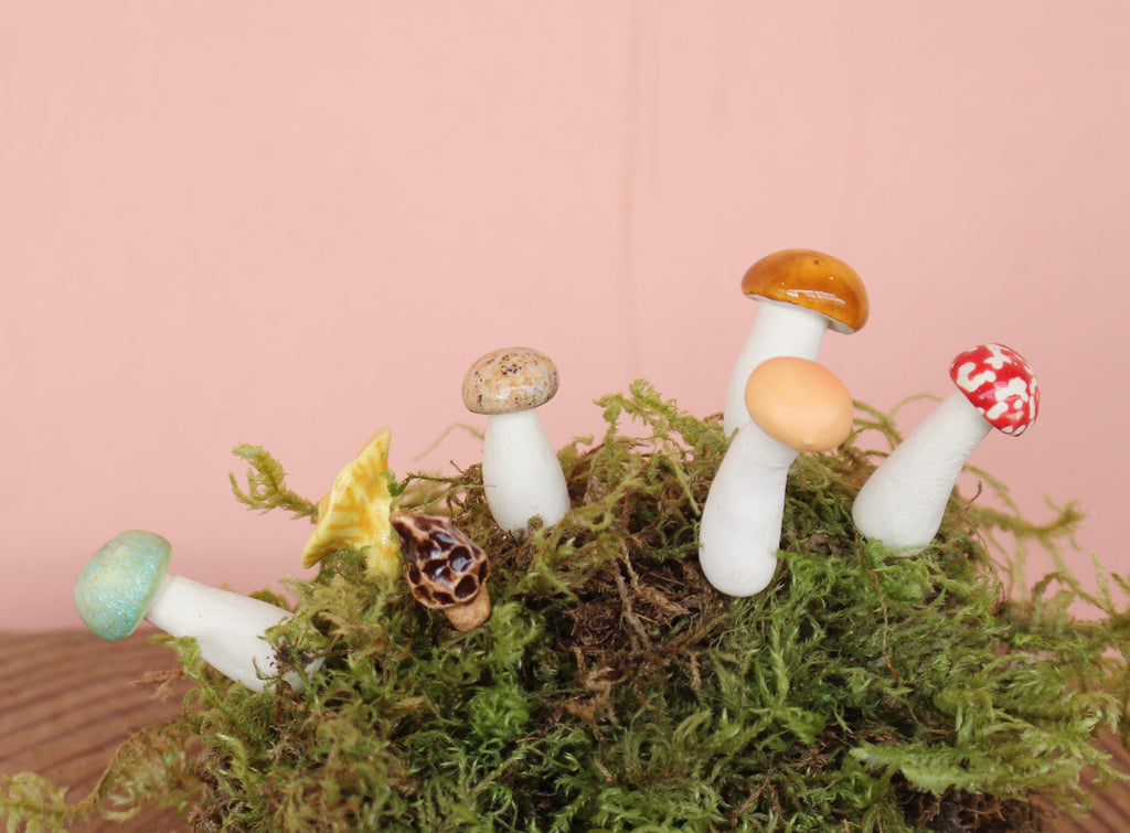 Ceramic Mushrooms