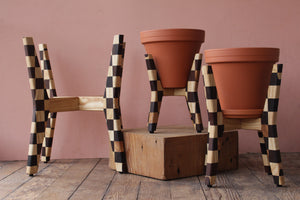 Vinella Checker Plant Stand
